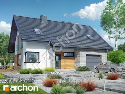 Проект дома ARCHON+ Дом в журавках (A) 