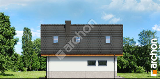 Бочний фасад Будинок в манго вер.3