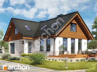 Проєкт будинку ARCHON+ Будинок в манго вер.3 