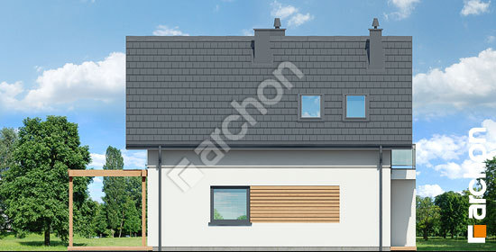 Боковой фасад Дом в фацелиях