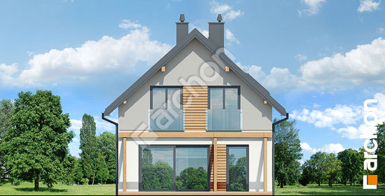 Дворовой фасад Дом в фацелиях