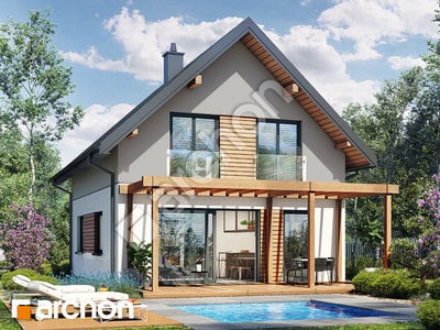 Проект дома ARCHON+ Дом в фацелиях 