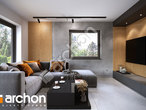 Проект дома ARCHON+ Дом в фацелиях дневная зона (визуализация 1 вид 5)