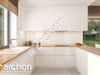 Проект будинку ARCHON+ Будинок в рододендронах 26 (Г2) візуалізація кухні 1 від 2