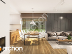 Проект будинку ARCHON+ Будинок в рододендронах 26 (Г2) денна зона (візуалізація 1 від 3)