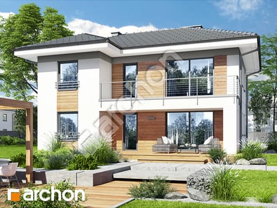 Проєкт будинку ARCHON+ Вілла Луїза 2 (Р2) вер.2 Вид 2