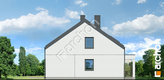 Боковой фасад Дом в наранхиле 5