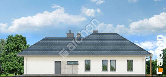 Боковой фасад Дом в исменах (Г2)