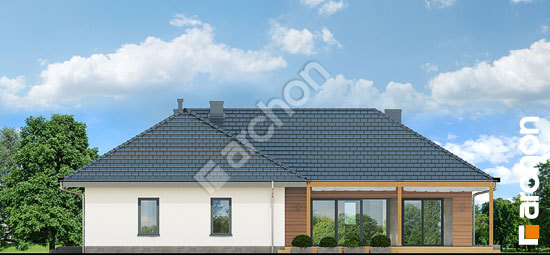 Дворовой фасад Дом в исменах (Г2)