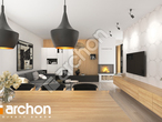 Проект дома ARCHON+ Дом в исменах (Г2) дневная зона (визуализация 1 вид 5)