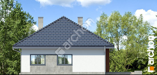 Дворовой фасад Дом в сирени 2 (В)