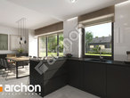 Проект будинку ARCHON+ Будинок в бузку 2 (В) візуалізація кухні 1 від 2