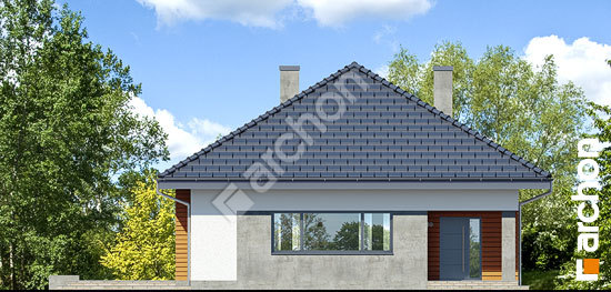 Передній фасад Будинок в бузку 2 (В)