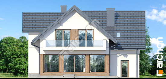 Дворовой фасад Дом в табаско вep.2 вер.2