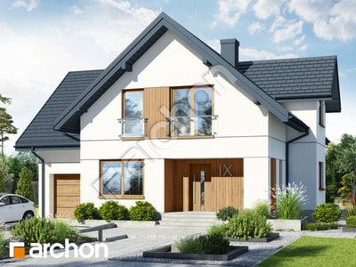 Проект дома ARCHON+ Дом в табаско вep.2 вер.2 