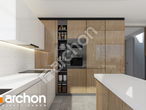 Проект будинку ARCHON+ Будинок в хлорофітумі 15 візуалізація кухні 1 від 3