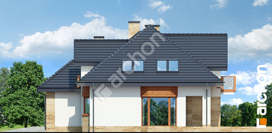 Бочний фасад Будинок в калатеях 2 (А)