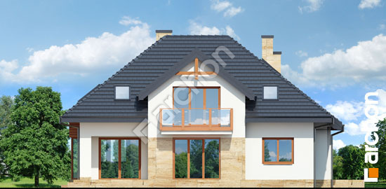 Дворовий фасад Будинок в калатеях 2 (А)