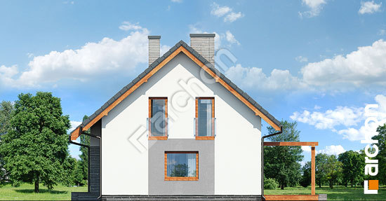 Боковой фасад Дом в лиметках 2 (Г2)