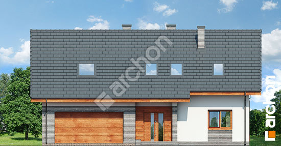 Передній фасад Будинок в ліметках 2 (Г2)
