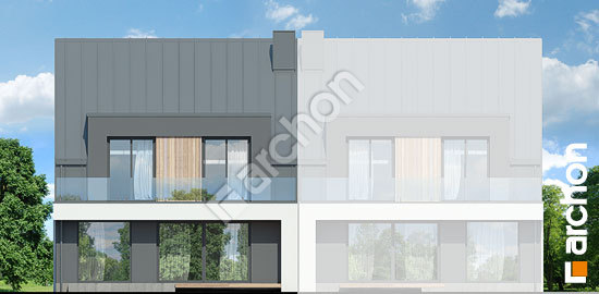 Дворовий фасад Будинок в клематисах 29 (Б)