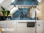 Проект будинку ARCHON+ Будинок під лімбами 2 візуалізація ванни (візуалізація 3 від 1)