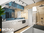 Проект будинку ARCHON+ Будинок під лімбами 2 візуалізація ванни (візуалізація 3 від 2)