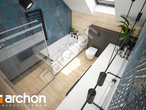 Проект будинку ARCHON+ Будинок під лімбами 2 візуалізація ванни (візуалізація 3 від 4)