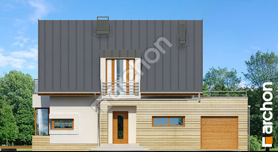 Передний фасад Дом в кардамоне вер.2