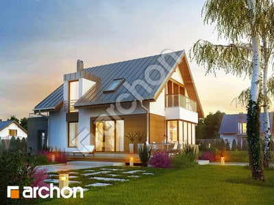Проект будинку ARCHON+ Будинок в кардамоні вер.2 Вид 2