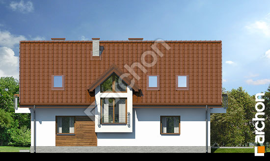 Дворовой фасад Дом в майоране 2 (Н) вер.2