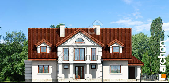 Передний фасад Дом под клёном (П)