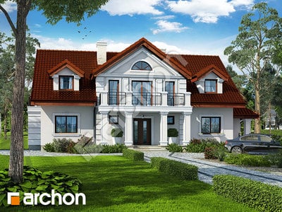 Проєкт будинку ARCHON+ Будинок під кленом (П) 