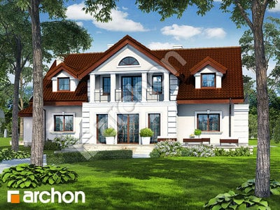 Проект будинку ARCHON+ Будинок під кленом (П) Вид 2