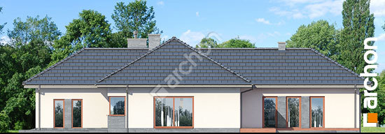 Боковой фасад Дом в каллистемонах (Г2)