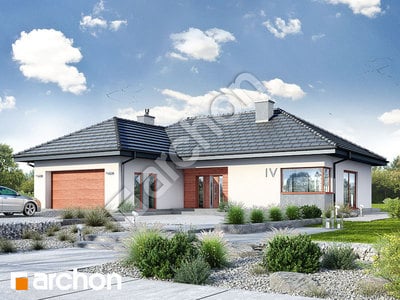 Проект дома ARCHON+ Дом в каллистемонах (Г2) 