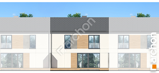 Дворовий фасад Будинок в самшиті 2 (ГС)