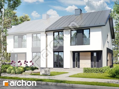 Проєкт будинку ARCHON+ Будинок в фіалках 5 (Р2БА) вер.2 