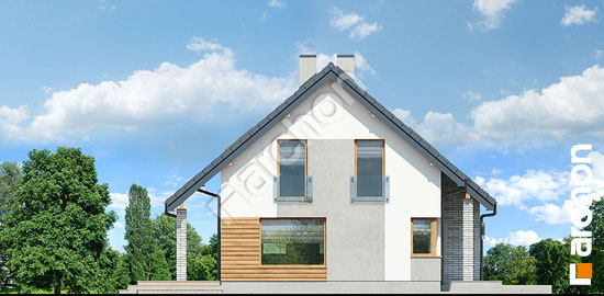 Боковой фасад Дом в журавках 4 (П)