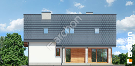 Дворовой фасад Дом в журавках 4 (П)