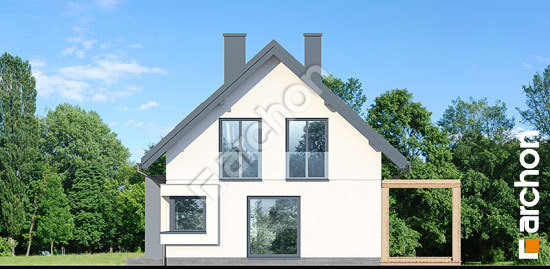 Бочний фасад Будинок в хлорофітумі 12 (Г2)