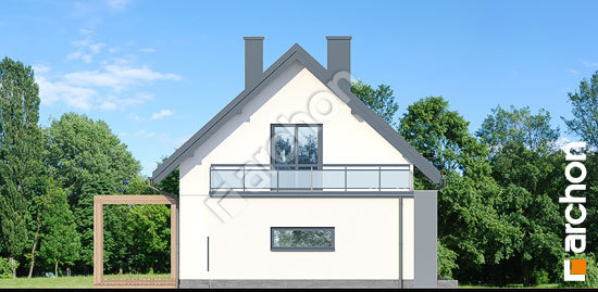 Бочний фасад Будинок в хлорофітумі 12 (Г2)