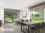 Проект будинку ARCHON+ Будинок в хлорофітумі 12 (Г2) денна зона (візуалізація 1 від 6)