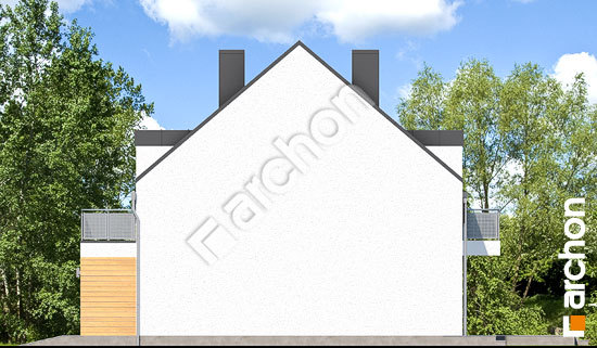 Бочний фасад Будинок під агавами 2 вер. 2