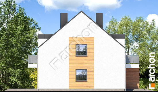 Боковой фасад Дом под агавами 2 вер. 2