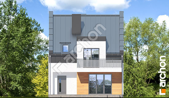 Дворовой фасад Дом под агавами 2 вер. 2