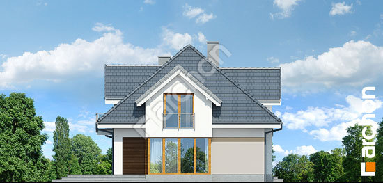 Бочний фасад Будинок в сливах (Г2)