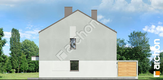 Боковой фасад Дом в ривиях 2 (Р2)