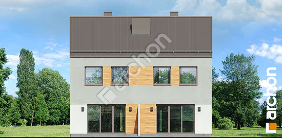 Дворовий фасад Будинок в рівіях 2 (Р2)