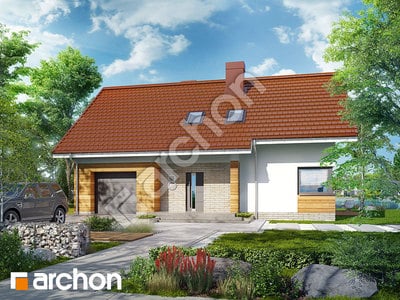 Проект дома ARCHON+ Дом в яблонках 10 